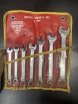 Vintage Indestro Metric Set No. 47000-1, Wrenches With Tool Roll Pouch. Fixed Price $49.95.