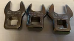 Used Craftsman 3/8 Drive Crows Feet - 7/16, 1/2 & 9/16. Fixed Price $15.00.