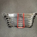 Mac Tools 7PC Reversible Ratcheting Box Wrench Set Metric Point 8-19, 21 RWBO6. Fixed Price $285.00.