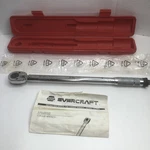 Evercraft Napa 1/2" Drive 150LB Torque Wrench, With Case 775-0950. New Old Stock. Fixed Price $63.75.