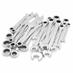 Craftsman Ratcheting Combination Wrench Set 20-PIECE Sae Metric New. Fixed Price $105.90.