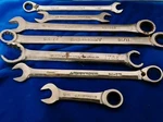 Lot Of 7 Armstrong Ratchet Combo Wrenches. Fixed Price $49.99.