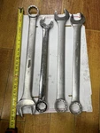 Snap-on Jumbo Sae Combination Wrench Lot 1-7/8, 1-3/4, 1-11/16, 1-9/16. Fixed Price $325.00.