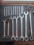 Vintage Craftsman 17 Wrench Bundle Ignition Open Closed End Offset Combo Usa. Fixed Price $85.00.