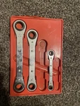 Blue Point Ratcheting Wrench Set. Fixed Price $55.00.