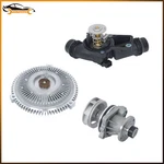 For Bmw Series X5 2.5 3.0 99-06 Water Pump Fan Clutch Thermostat Assembly Kit. Fixed Price $76.19.