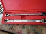 Matco Tools 2 Pc Ratcheting Serpentine Belt Wrench Kit SBK85 Usa Metric. Fixed Price $50.00.