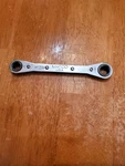 Matco Tools 3/8"-7/16" 6PT Sae Chrome Ratcheting Box Wrench Usa WR12146. Fixed Price $14.00.