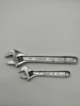 Snap-on Usa Pieces Vintage Adjustable Wrenches AD8-200MM And AD12-300MM. Fixed Price $163.50.