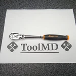 Snap-on Tools Usa New 1/4" Drive Orange Soft Grip Long Flex Head Ratchet THLF72. Fixed Price $169.95.