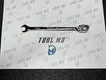 Snap-on Tools Usa New 10MM Metric Reversible Ratcheting Combo Wrench SOXRRM10A. Fixed Price $89.95.