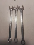 3 Snap On Metric Combo Wrenchs. Fixed Price $54.99.