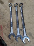 Craftsman 3PC. Large Quick Wrench Set 7/8 47860, 15/16 47961, 1" 47862 -va- Usa. Fixed Price $50.00.