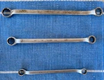 Lot 3) Vintage Thorsen Tools Usa Box Closed End 12 Point Wrenches 2220 2226 2230. Fixed Price $20.95.