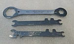 Oem Harley Davidson Tool Set Axle 36MM 3/4" + Standard & Metric Wrenches. Fixed Price $29.99.