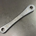 Craftsman 9-43683 Double Box End Ratchet Gear Wrench 9/16" And 1/2" Crown Logo. Fixed Price $7.35.