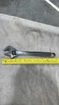 Snap-on AD12B 12" 300MM Chrome Adjustable Wrench Made Spain. Fixed Price $54.62.