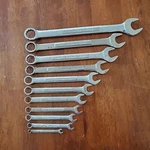 Craftsman Sae 11PC Combo Wrench Set Vv Series 12PT See Full Description. Fixed Price $49.95.
