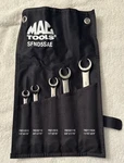 Mac Tools 5 Pc. Sae Flare Nut Wrench Set W/canvas Storage Bag. Fixed Price $140.00.