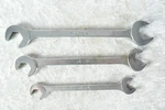 3 Mac Tools 4-WAY Angle Head Open End Wrenches DA20, DA18, DA14. Fixed Price $44.94.