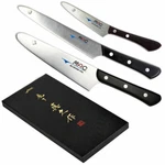 Mac GSP-31 Original Pcs Molybdenum Steel Kitchen Knife Set (UK-60 FK70 PK-40). Fixed Price $129.95.