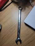 Snap-on Tools 7/8" Sae Flank Drive Plus 12PT Chrome Combo Wrench SOEX28 Usa. Fixed Price $42.00.