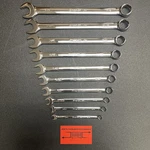 Snap-on Tools Usa New 10PC 12 Point Flank Drive Plus Combo Wrench Set SOEX710. Fixed Price $350.00.