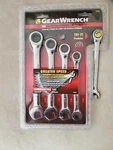Gearwrench 5PIECE (93005) Sae Ratcheting 5/8", 9/16",1/2", 3/8", 7/1"/NEW. Fixed Price $26.99.