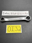 Craftsman Usa 5/8"-3/4" Box End Stubby Wrench 12 Point V 43862 Has Owner Mark. Fixed Price $13.64.