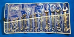 Bonney -80759 13 Piece Short Metric Combination Wrench Set Full Polish 7MM-19MM. Fixed Price $299.00.
