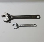 Proto 710-S 10IN & Diamalloy 6IN 150MM Steel Adjustable Wrench Set. Fixed Price $12.99.
