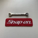 Snap On Ox 19SB 9/32" 6 Point Midget Sae Flank Drive Chrome Combo Wrench. Fixed Price $6.95.