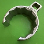 Snap-on 1/2" Drive 12-POINT Sae 2-3/16" Deep Flare Nut Crowfoot Wrench AN850835. Fixed Price $43.99.