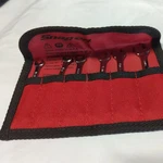 Snap 6PC Sae Ignition Way Open End Angle Wrench Set 15/64" 3/8" DS806AK. Fixed Price $80.80.