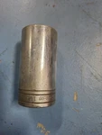 Snap-on Tools S401 Sae 1-1/4" 12 Point Deep Chrome Socket Usa. Fixed Price $50.00.