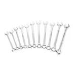 Wilmar 11 Piece Full Polish Combination Wrench Set 1/4" To 7/8" - W1061. Fixed Price $6.00.