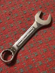 Vintage Craftsman Usa 12MM Stubby Wrench 44117 Full Polish. Fixed Price $10.99.