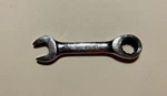 Snap-on Tools OXIR18 Sae 9/16 Offset Short Ratcheting Combination Wrench. Fixed Price $29.99.