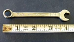 1960S Vintage Mac Sabina Ohio CW12 3/8" 12PT Short Combination Wrench, 4" Long. Fixed Price $13.95.