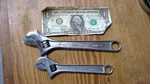 Master Mechanic MM91-8 8" & MM91-6 6" Adjustable Wrenches Usa. Fixed Price $18.99.