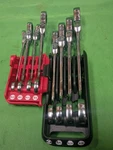 Mac Tools 8-PC Sae Flex Head Ratcheting Wrench Set 5/16"-3/4" RWF2516-RWF234. Fixed Price $200.00.
