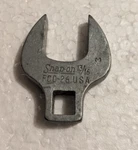 Snap-on Tools 3/8 Drive, 13/16" Crows Foot Wrench FC0-26. Fixed Price $24.95.