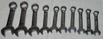Set Of 10 Pro Value Metric Short Combination Wrenches B17. Fixed Price $22.00.