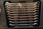 Snap-on OXRM710A 10PC Metric Flank Drive Non-reversible Wrench Set 10-19MM Save$. Fixed Price $359.95.