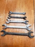 Blue Point Supreme Vintage 5/16"-3/4" Sae Open End Wrenchs Usa Lot Of. Fixed Price $40.00.