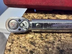 Snap-on Qjr 2100B Ft. Lb. Click Torque Wrench 3/8" Drive Vintage Used. Fixed Price $129.00.