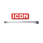 Icon Flex Head Ratcheting Combination Wrench 12MM 14MM Chrome Vanadium Steel. Fixed Price $28.00.