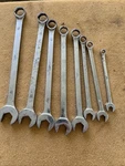 Mac Tools Pc Metric Combination Wrench Set Long 19 18 17, 16 15, 12,11,8. Fixed Price $159.00.