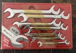 Snap-on Tools Usa 7PC Sae Flank Drive Plus 4 Way Angle Wrench Set SVS807. Fixed Price $299.99.