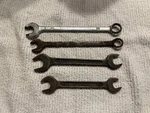 Vintage Westline Open End Wrenches And Western Auto Wizard Combination. Fixed Price $11.95.